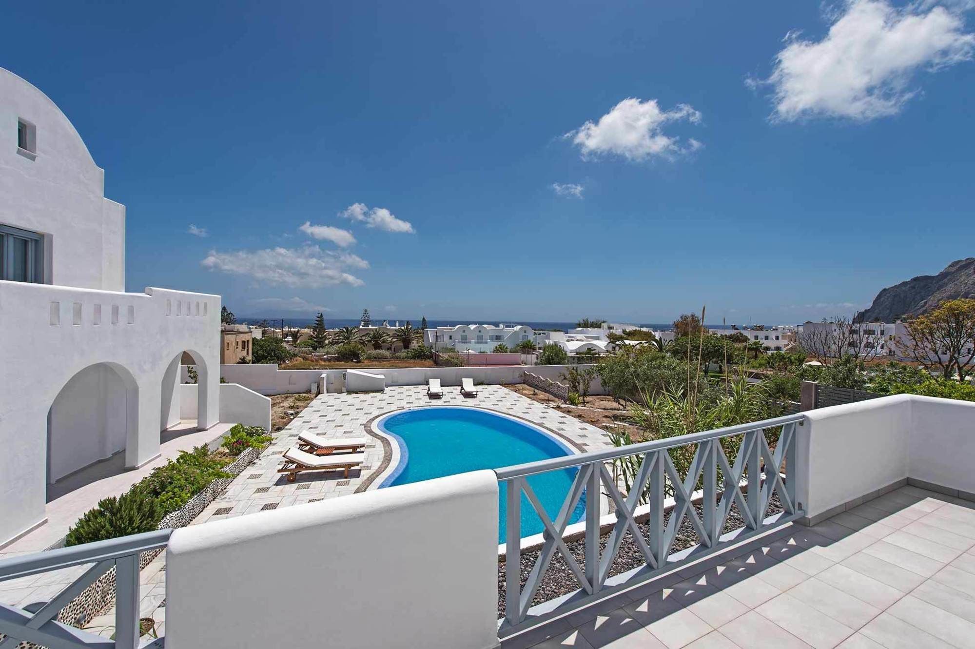 Felicity Villas Santorini Luxury House Kamári Екстериор снимка